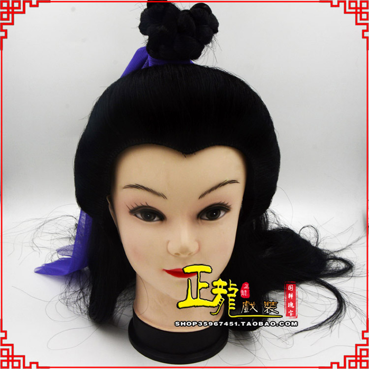 景洪小生头套董永头套古装假发青年头套