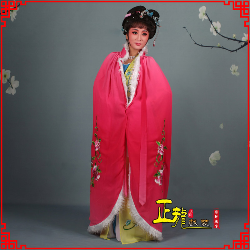 景洪小花旦绣花斗篷 花旦披风