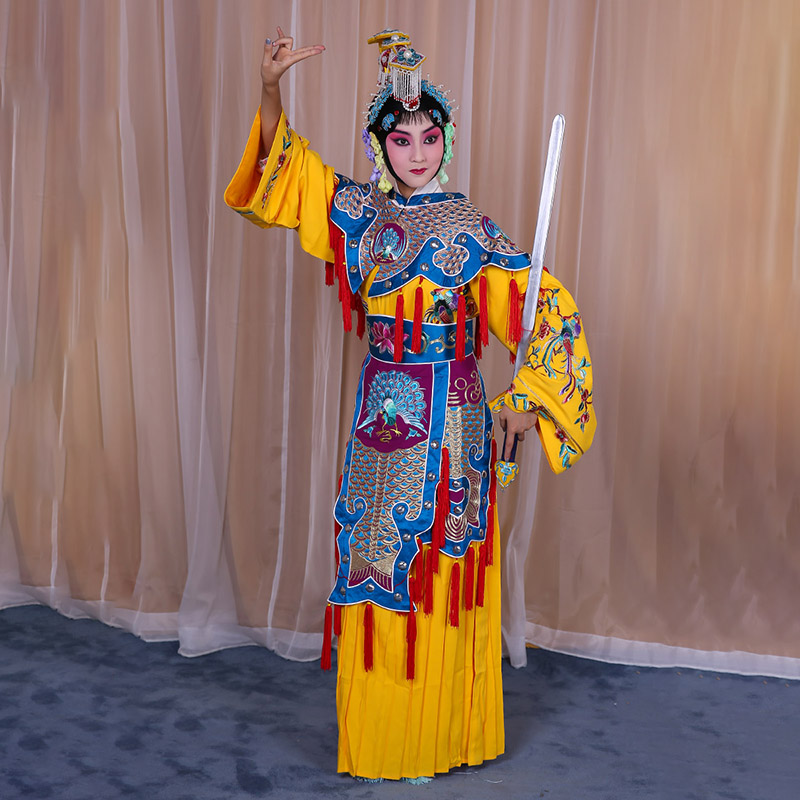 景洪霸王别姬虞姬服 软绉别姬服